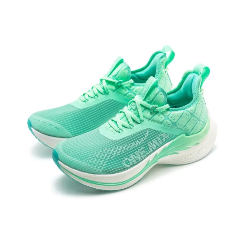 ONEMIX Light Nails Running Shoes Unisex Emerald Green-3