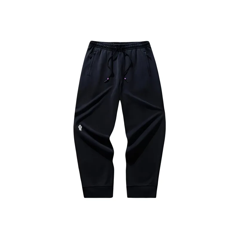 Anta Basketball Collection Knitted Sports Pants Unisex Basic Black-0