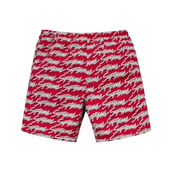 Supreme Signature Script Logo Water Short