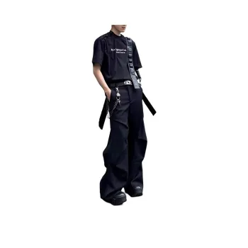 KVIV Suit Trousers Men Black 