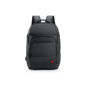 CROSSGEAR Fabric Backpack Regular Unisex Black