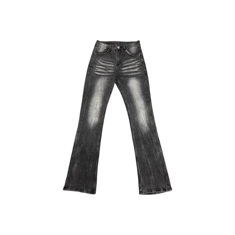 NVRFRGT Jeans Unisex Black Gray Color-11