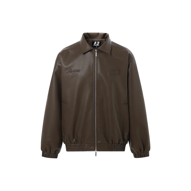FORNINES Leather Jackets Unisex-2