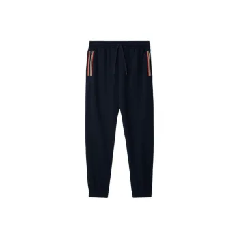 Burberry SS24 Casual Pants Men's Navy