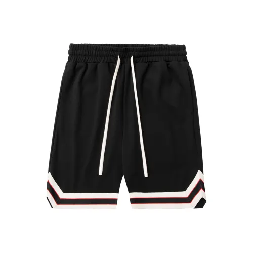 AMIRI Pink Cotton Ruched shorts