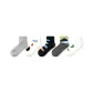 Geometric Leisure-5 Pack[10A Antibacterial, Quarter Crew Socks]