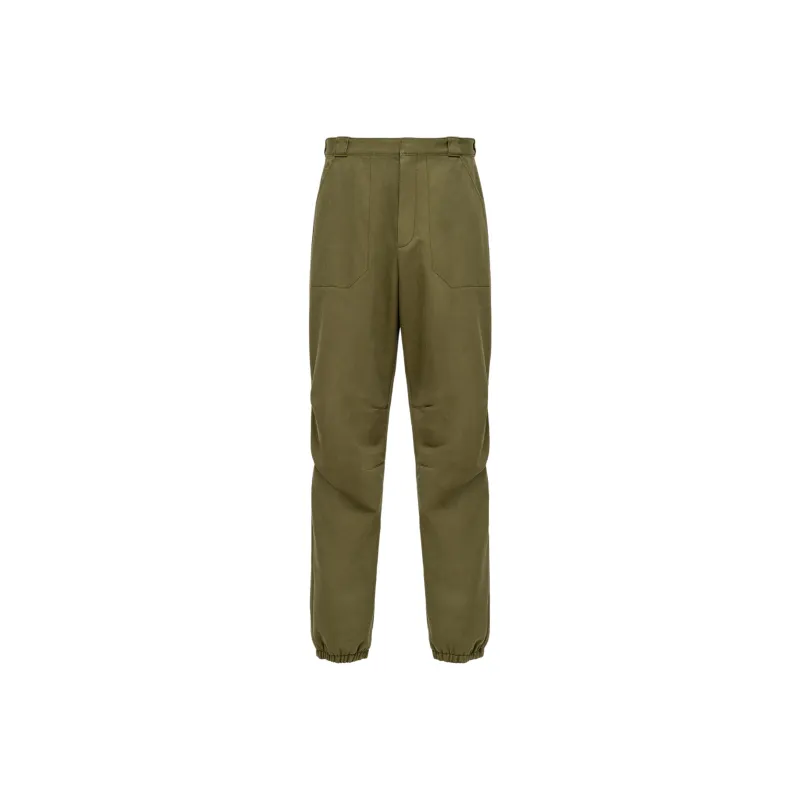 PRADA Mid Rise Straight Leg Trousers-0