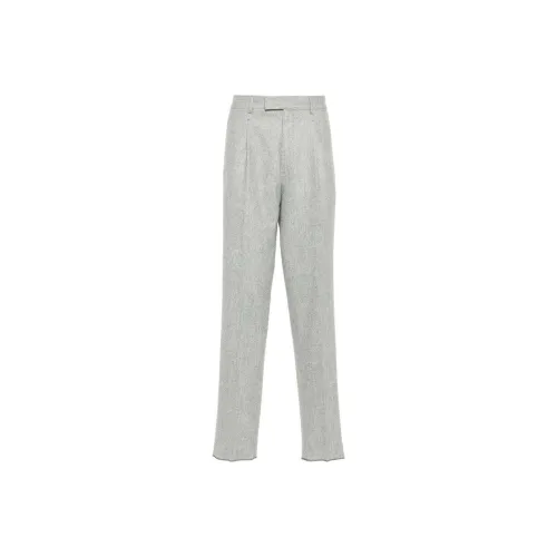 Ermenegildo Zegna Felted Tailored Wool Trousers