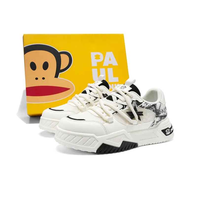 PAUL FRANK Lightweight Breathable Height Increasing Low Top Skateboard Shoes Men's-6
