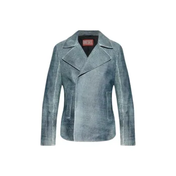 DIESEL L Werner Leather Jacket