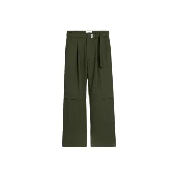Ami Belted Loose Fit Trousers