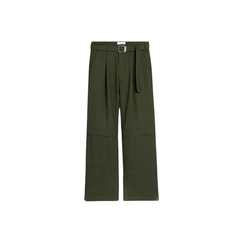 Ami Belted Loose Fit Trousers-0