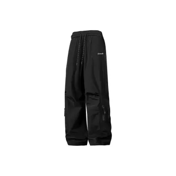RED DRAGONFLY Windbreaker Pants Unisex Black