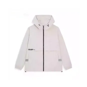 XTEP Sports Life Collection Trench Coat Men's Roof Ridge Gray