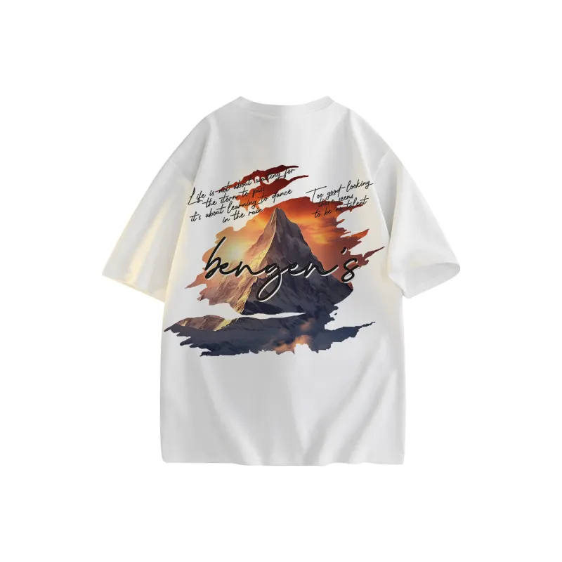 BENGEN T Shirts Unisex-5