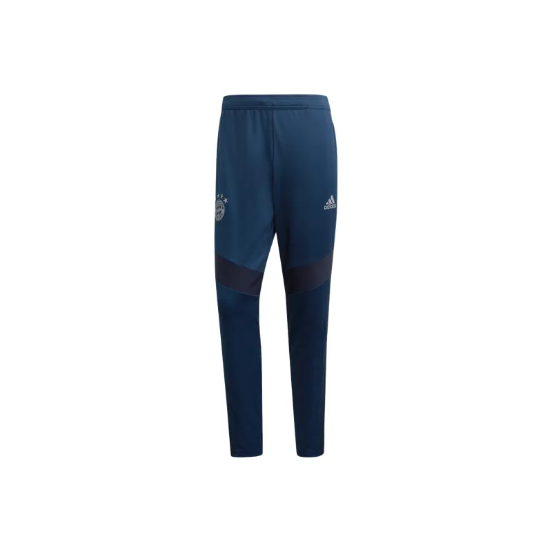 Adidas Bayern Munich Knitted Sports Pants Men's Marine Blue-0