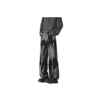 K411 Jeans Unisex Black Gray Color