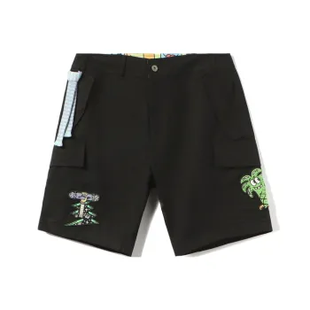 LiNing x Steven Harrington Skateboard Casual Shorts Unisex Black