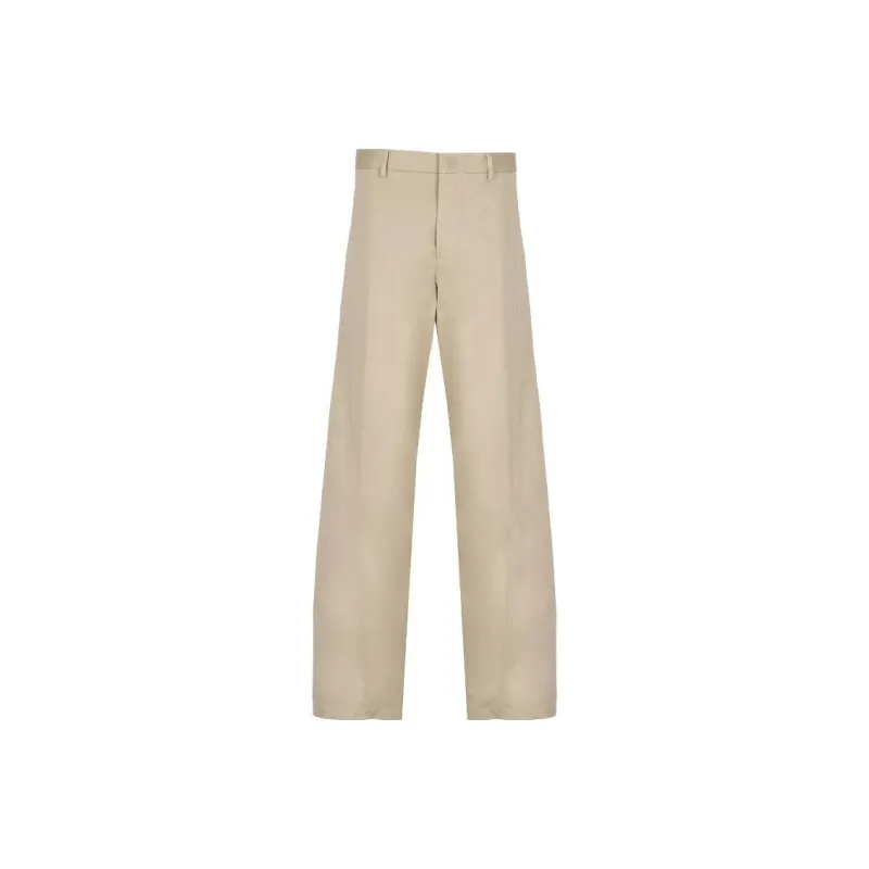 Lanvin High Waist Twisted Chino Trousers-0