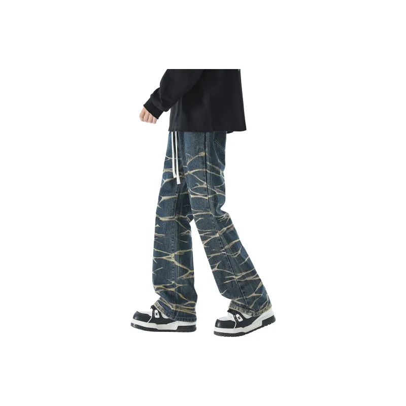 JUNGLE PANDA Jeans Unisex Rusty Red-6