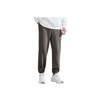 Tonlion Casual Pants Men New Iron Gray