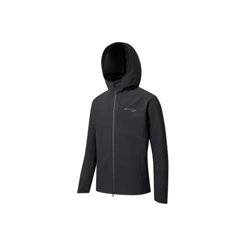 Saucony Woven Coat Men's Jet Black