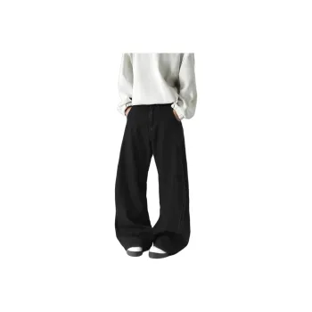 WARNING LIGHT Jeans Unisex Starry Black