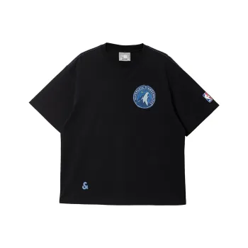 JACK JONES· JACK&JONESxNBA T Shirt Men's E43 Pure Black