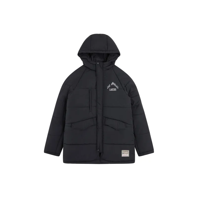 Mitchell & Ness Puffer Jacket Unisex Black-0
