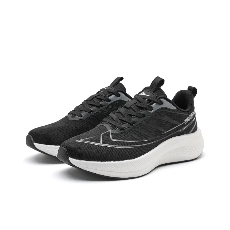 WARRIOR Running Shoes Unisex Low Top White-3