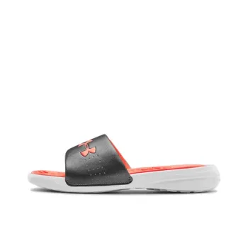 Under Armour Playmaker Fixed Strap Slippers Black/Orange Women's