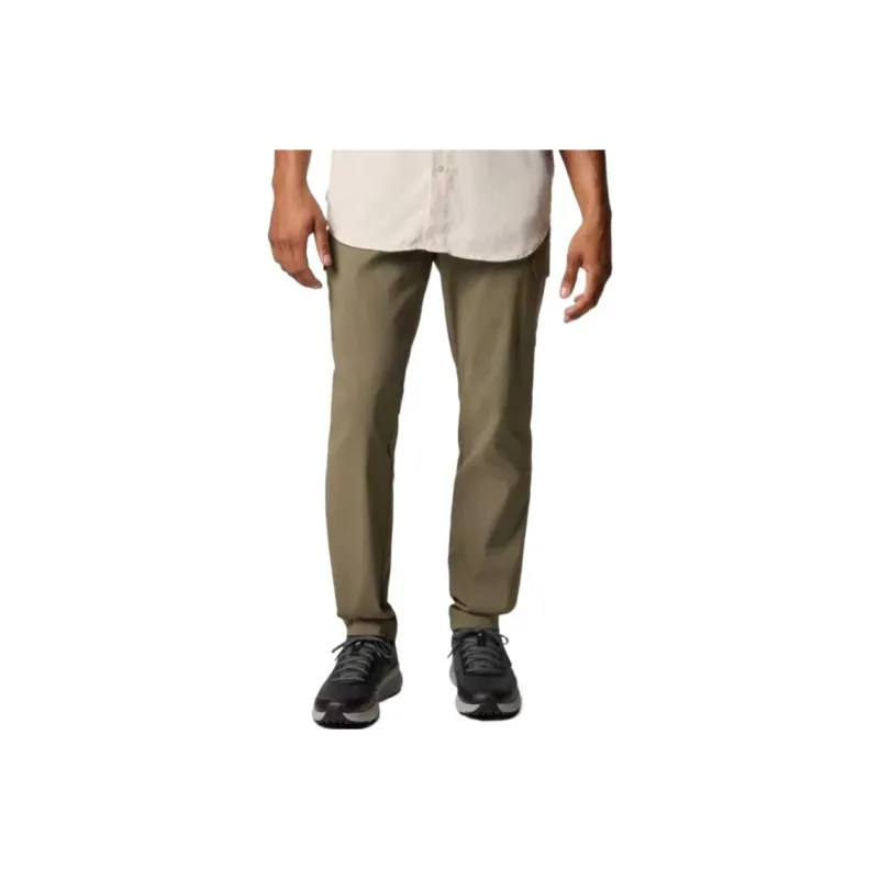 Columbia Tech Trail Cargo Pants Men's Stone Green-0