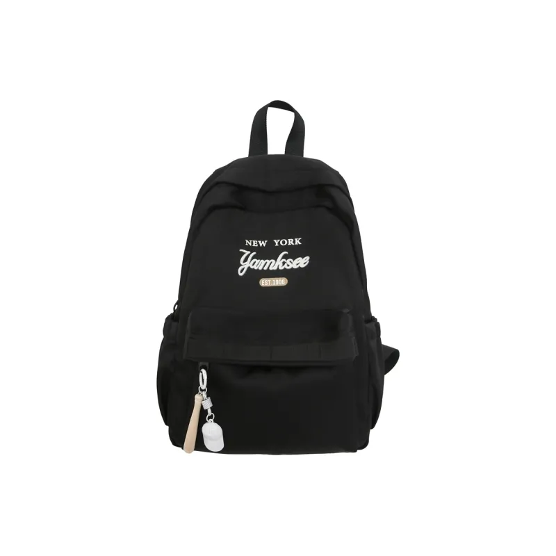 Moonshine Nylon Backpack Unisex Black/Blue/Coffee/Red/White/Yellow-2