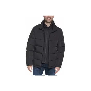 CALVIN KLEIN Puffer Jacket Men's Black