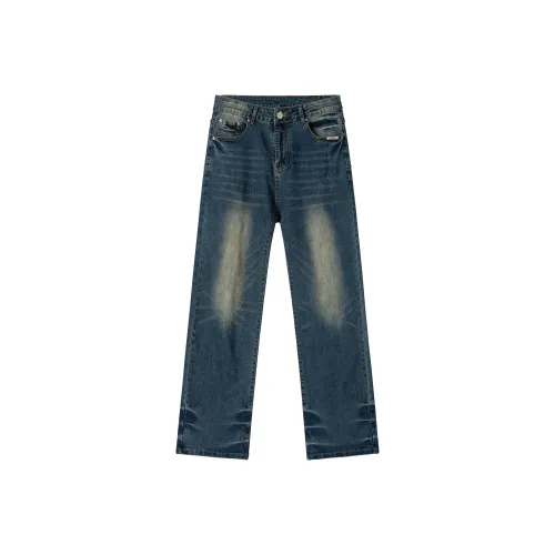 PILOTDRAGON P&D 24FW Jeans Unisex Dark Blue