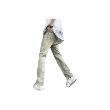 ALCOFM Jeans Unisex Yellow Mud