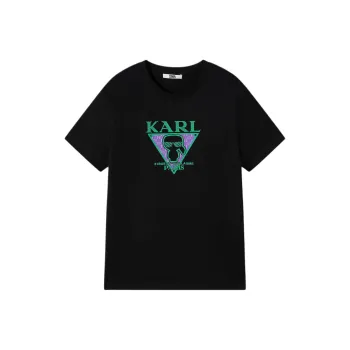 KARL LAGERFELD SS25 T Shirt Men's Black