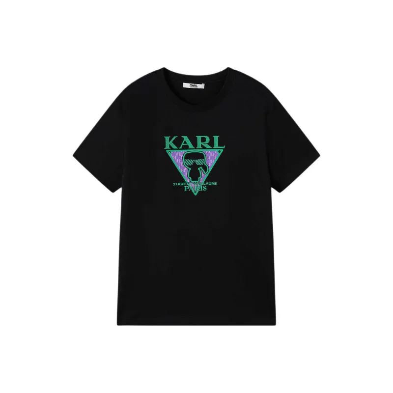 KARL LAGERFELD SS25 T Shirt Men's Black-0