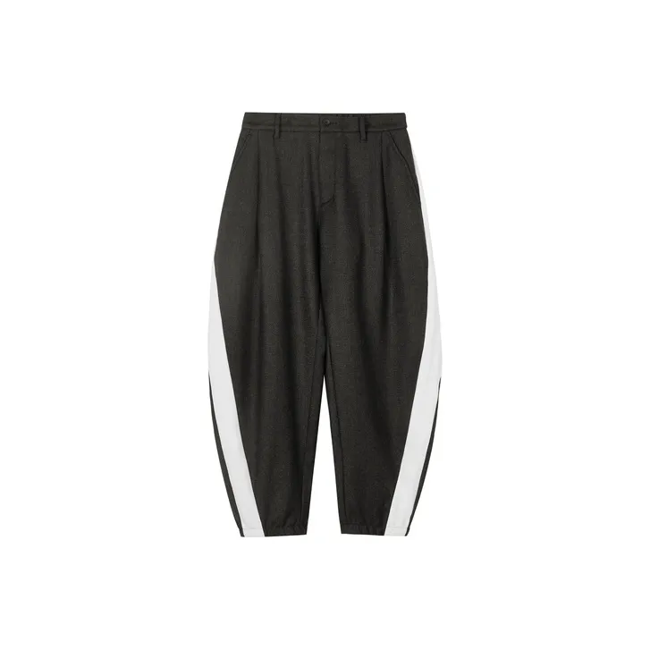 CROQUIS Casual Pants Unisex 070 Dark Mixed Gray-0