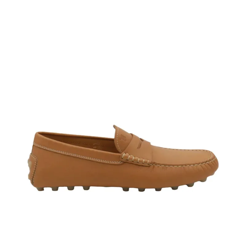 TOD'S Logo Debossed Slip On Loafers-1