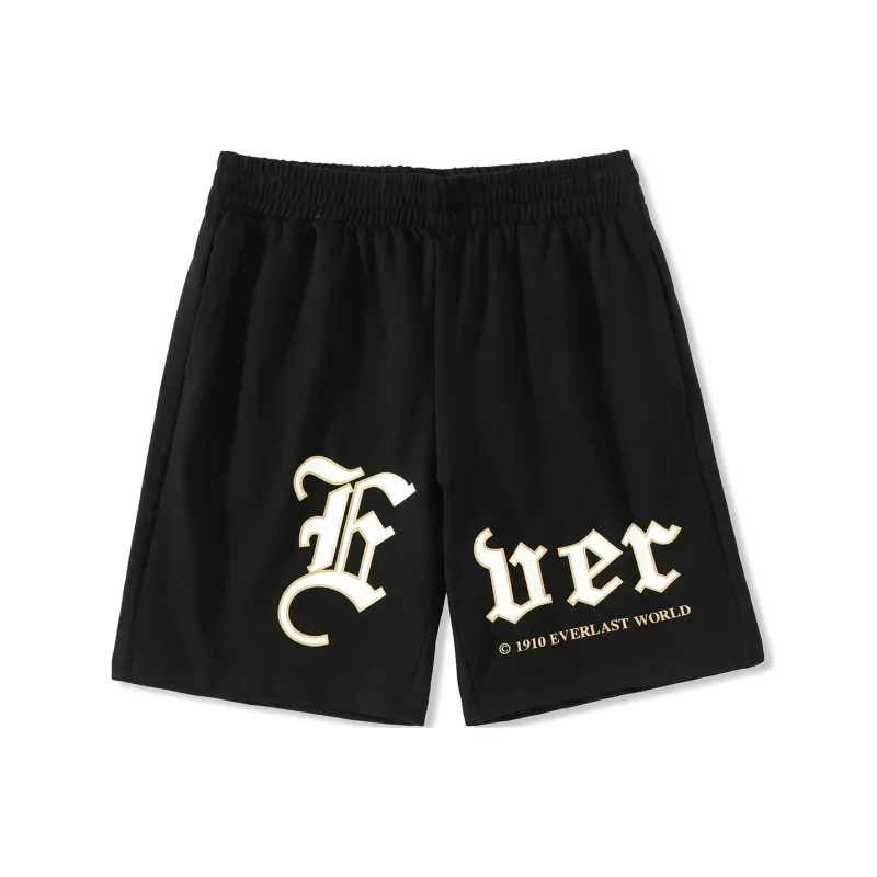 Everlast Loose Fit Shorts Unisex Pure Black-0