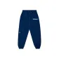 Lake Blue Letter Fleece-Lined Sweatpants Basic