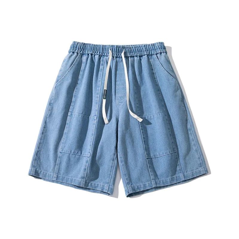 AMBER LIGHT Denim Shorts Unisex-7
