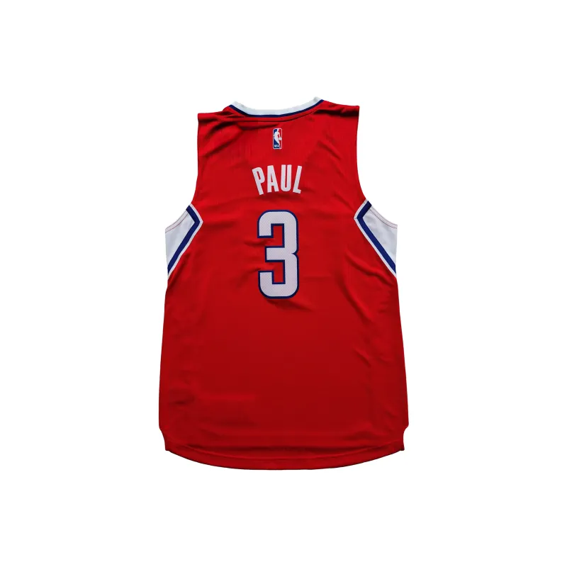 Adidas x NBA SWINGMAN Fan Edition Los Angeles Clippers Basketball Jersey Unisex Red-1
