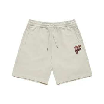 FILA FUSION Casual Shorts Unisex Lactose Color