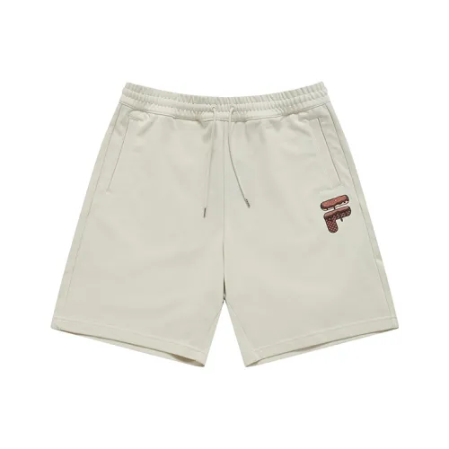 FILA FUSION Casual Shorts Unisex Lactose Color
