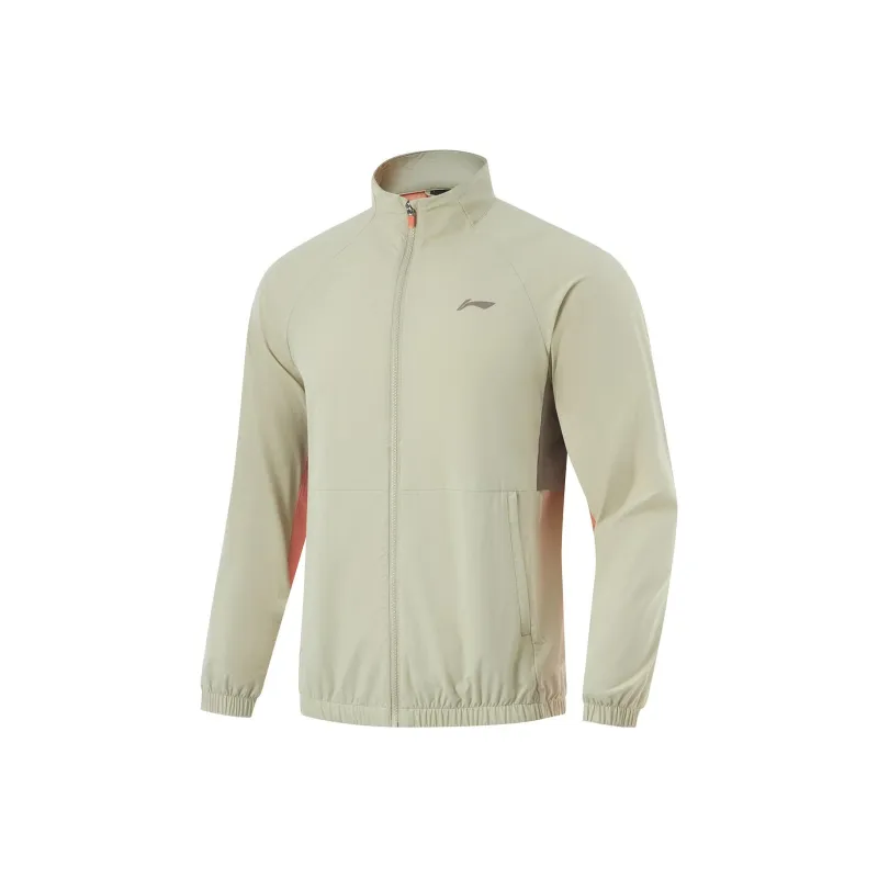 LiNing Fitness Series Jackets Coats Men's Porcelain Secret Color-0