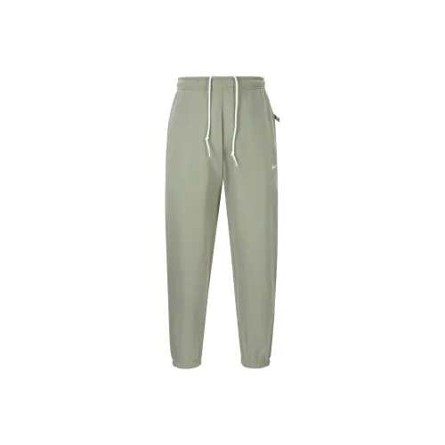 Nike Solo Swoosh Casual Pants Men's Light Army Green/White