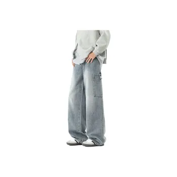 GROW DATE Jeans Unisex Nostalgic Blue