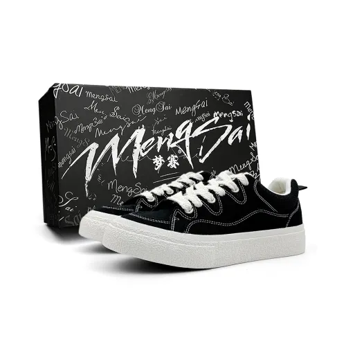 Mengsai Cushioning, Wear Resistant Low Top Canvas Shoes Men's Black